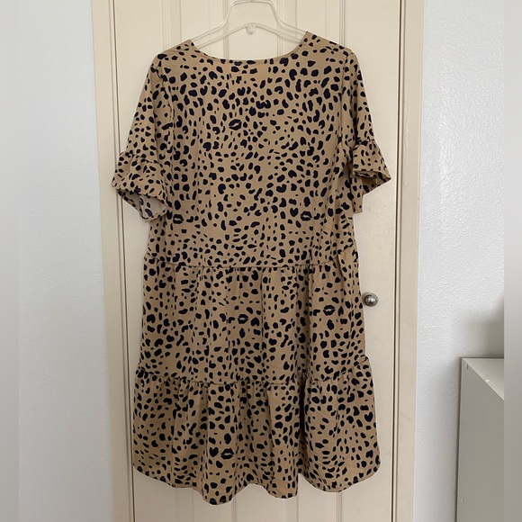 Animal print dress - Picture 3 of 4